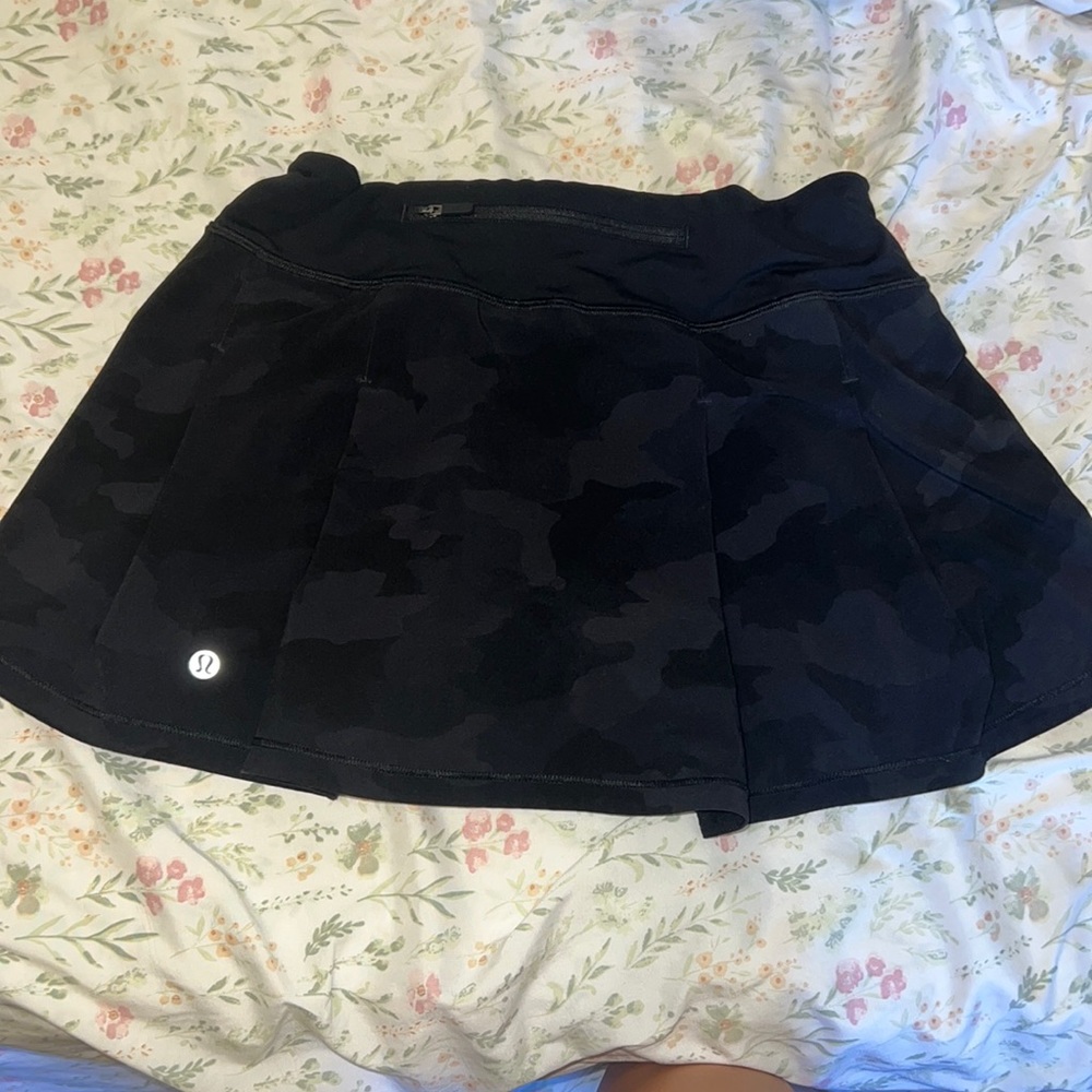 Black Camo Lululemon Skirt